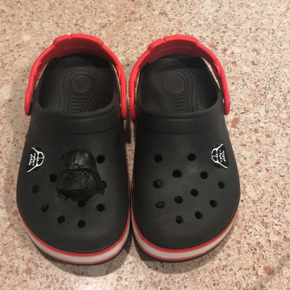 Darth Vader Light up Crocs size 12